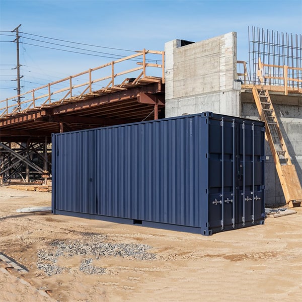 our construction site storage containers come in various sizes to suit your specific needs